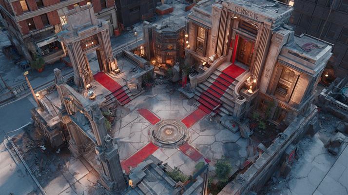 Explore the sanctum sanctorum marvel rivals map