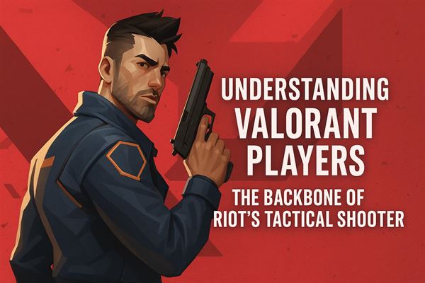 Understanding valorant players - the backbone of riot’s tactical shooter