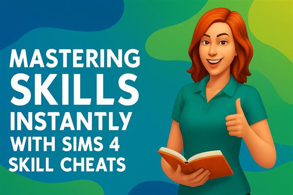 Mastering skills instantly with sims 4 skill cheats