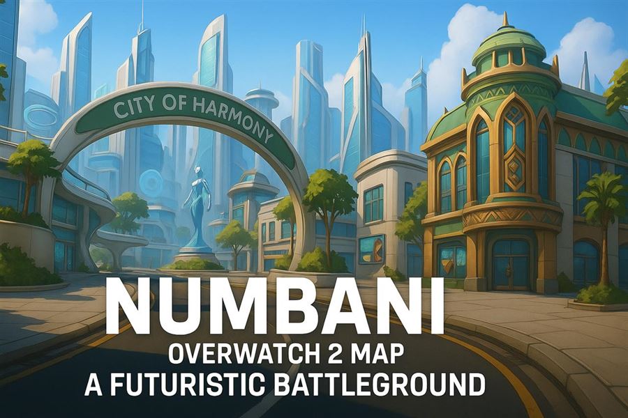 Numbani overwatch 2 map - a futuristic battleground