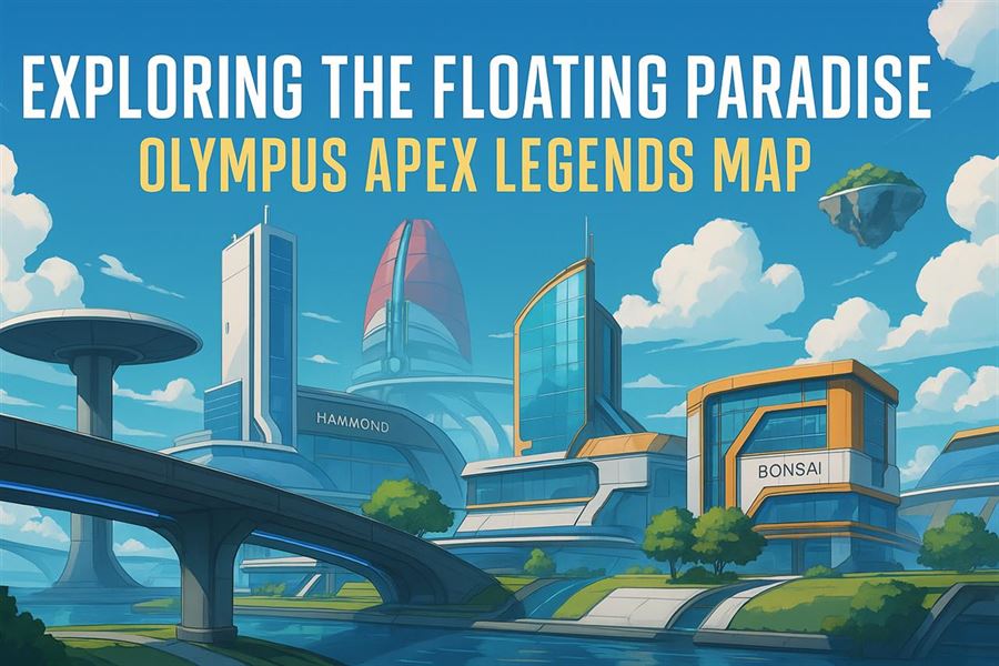 Exploring the floating paradise - olympus apex legends map