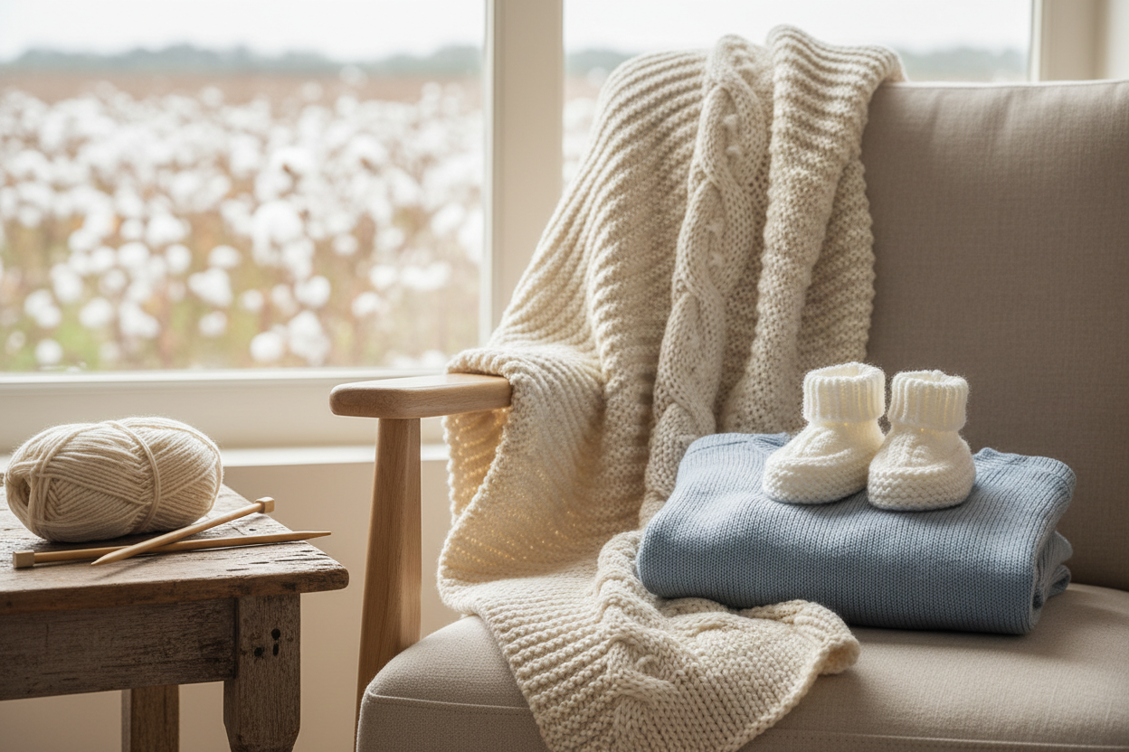 Bomuldsstrik: Komfort og Bæredygtighed i Ét